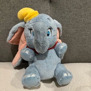 Disney Blue and Yellow Elephant Hanging Plush